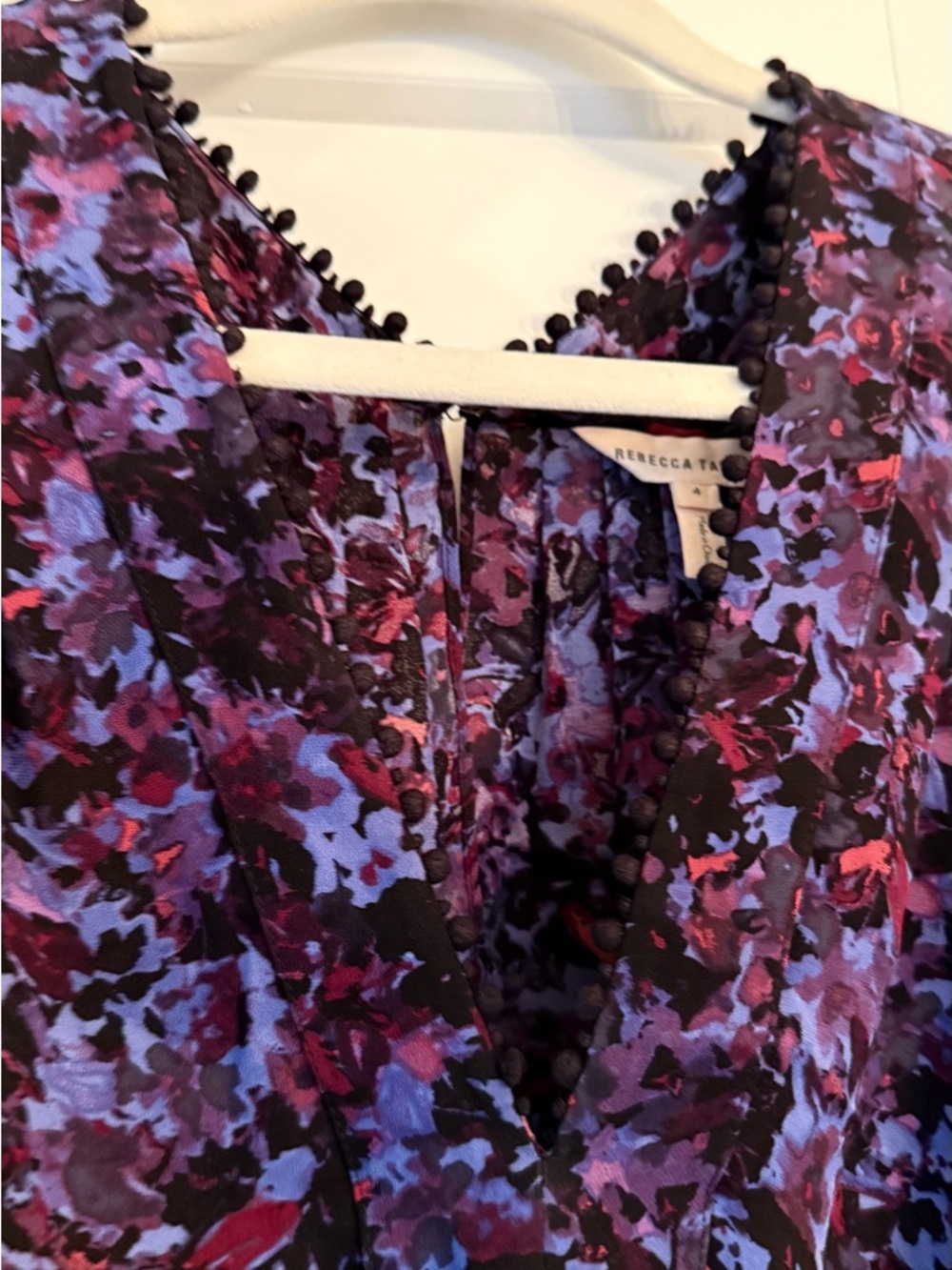 Rebecca Taylor Ruffle Top - Picture 2 of 4